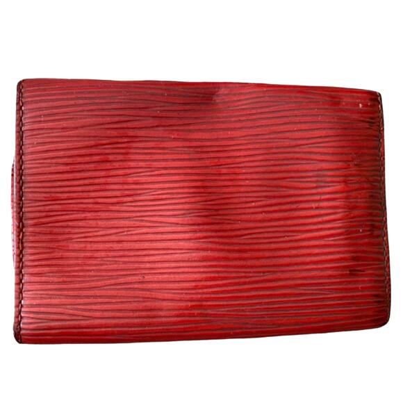 Louis Vuitton Folding Red Epi 6 Multicles Hook Key Ring - Picture 2 of 7